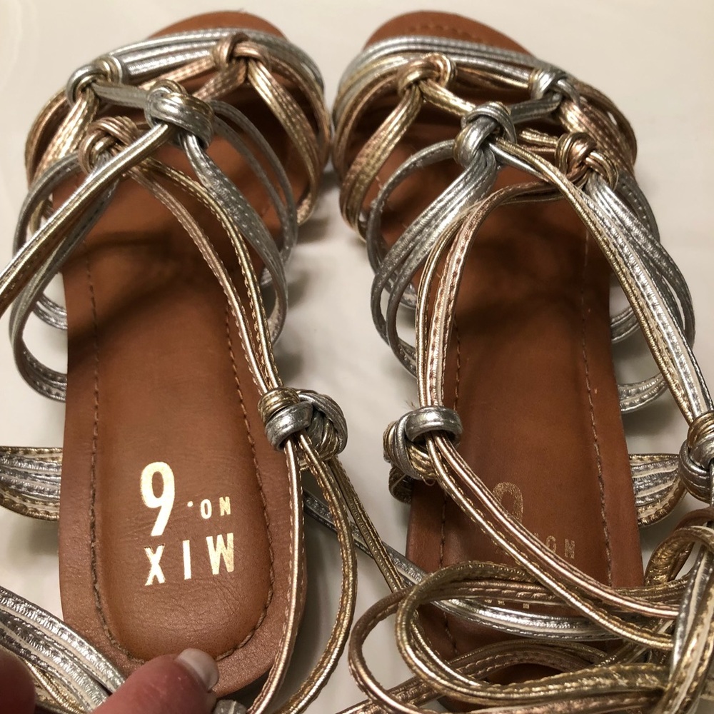 Sandals 👡 Tri Color - Picture 2 of 4